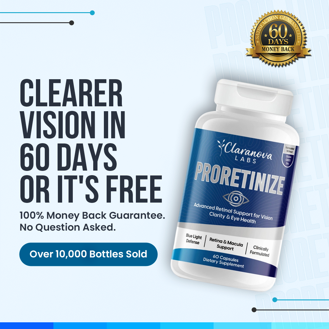 PRORETINIZE - Advanced Retinal Support for Adults 50+