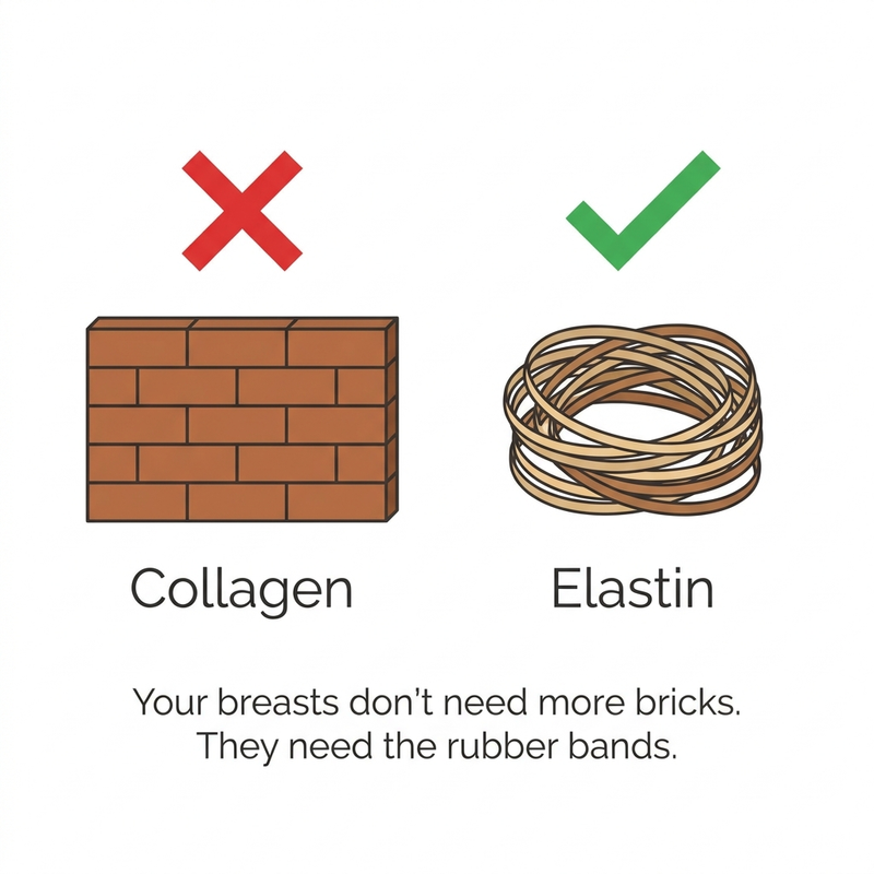 REASON 3: COLLAGEN AND ELASTIN ARE NOT THE SAME PROTEIN