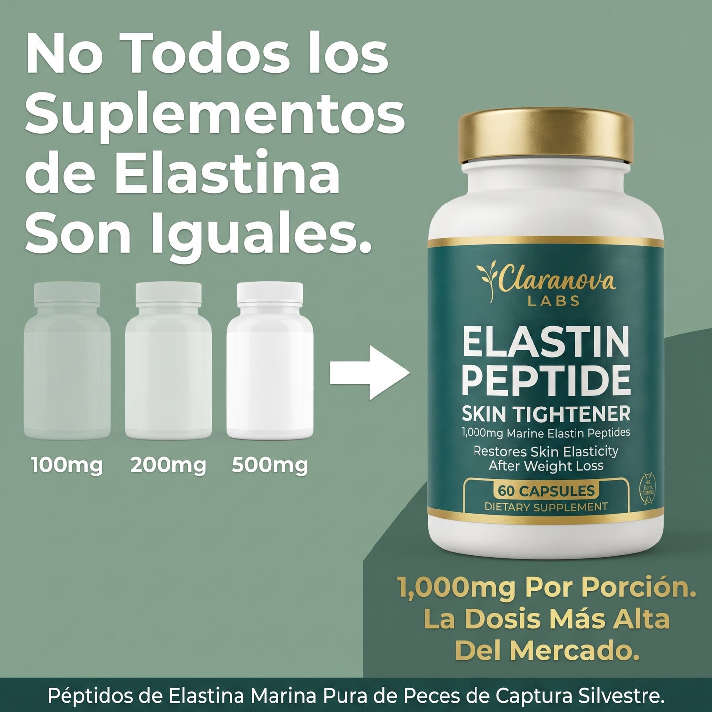 Fórmula Tensora de Piel Elastin Peptide