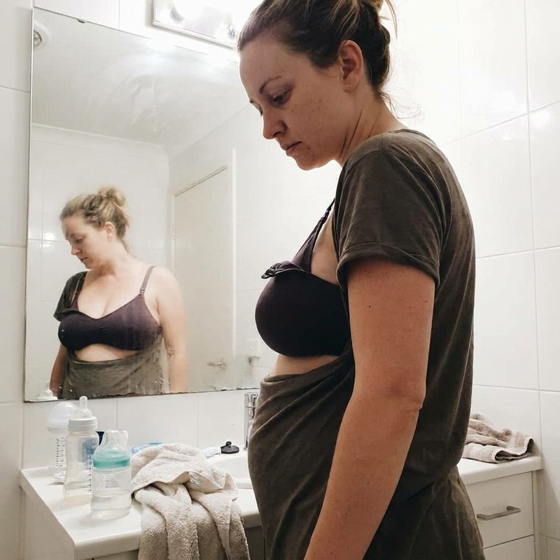 REASON 1: YOUR BREASTS DIDN'T SAG BECAUSE YOU BREASTFED