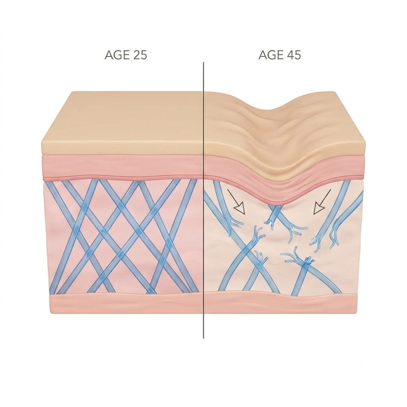 Reason 2: The Protein Holding Your Face Up Is Called Elastin. Not Collagen.